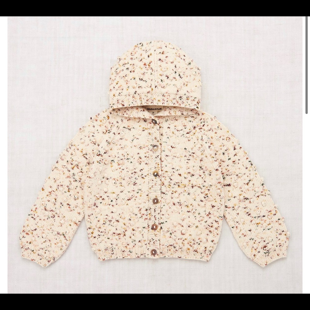 ⚡️MOVING SALE ⚡️ Misha & puff hooded cardigan pixie/confetti ⚡️MOVING SALE ⚡️